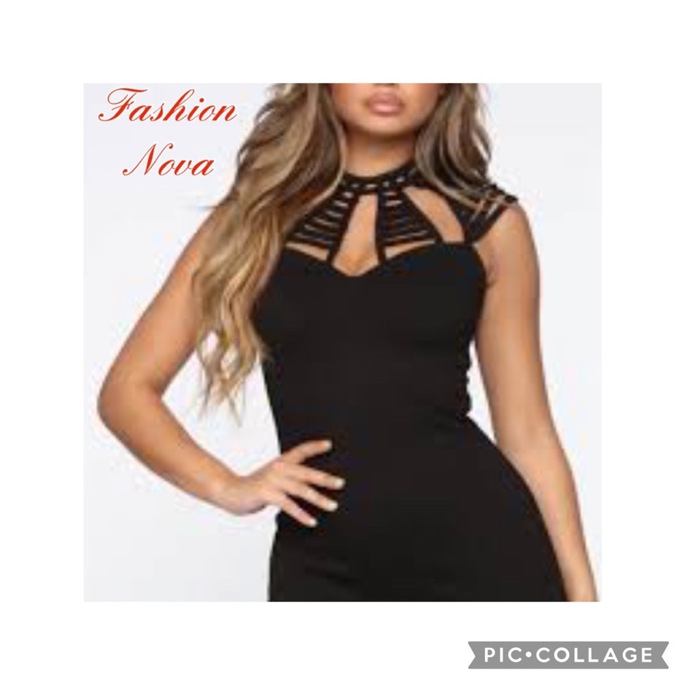 Fashion Nova MIDI Stop and Stare Dress Size XS